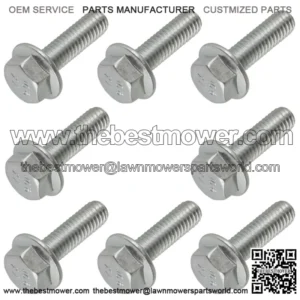 8 Bolt M6 X 20 Screw For John Deere 19M7862 Bolt M6 X 20 Screw Stud