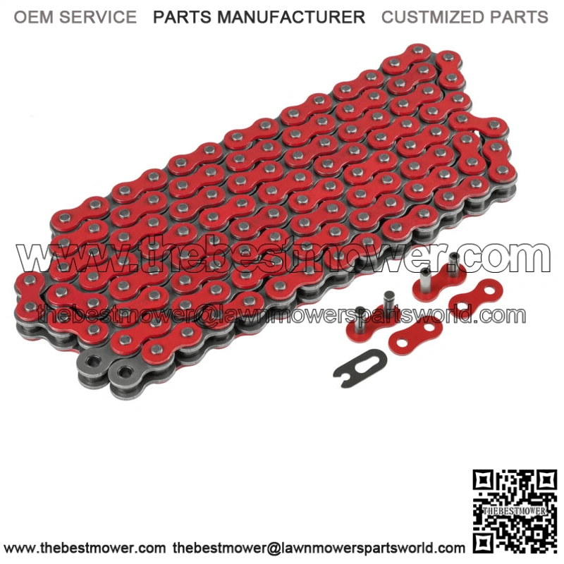 Red Drive Chain for Honda XR650L 1993-2018 / XR650R 2000-2007 (Fits: Honda)