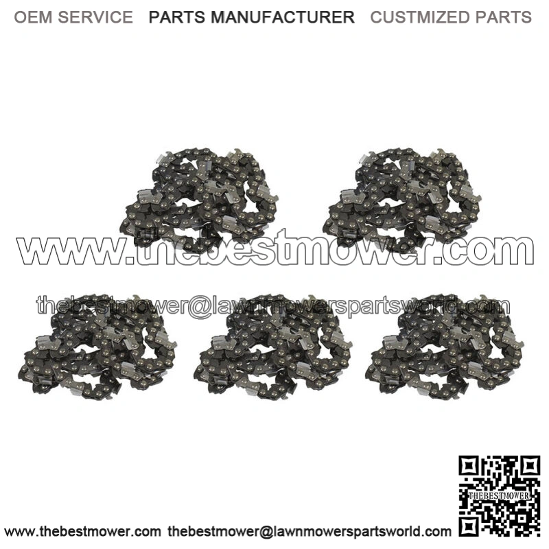 5Pk Chainsaw Chain Loop .325"0.050 Chisel 72 DL fits Craftsman 35020 35021 35119