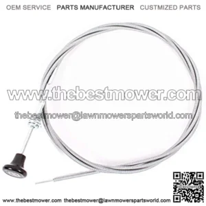 Euros 8 Foot FT. Universal Carburetor Choke Control Cable for 60122 Lawn Tractor Mower
