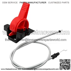 Throttle Cable Kit for GT242 GT262 GT275 S/N Pre -070000 LX172 LX173 LX176 LX186 LX188 S/N Pre -160000 Lawn Tractors AM121507 AM116477 AM117953 AM121092 Stainless Steel Cable