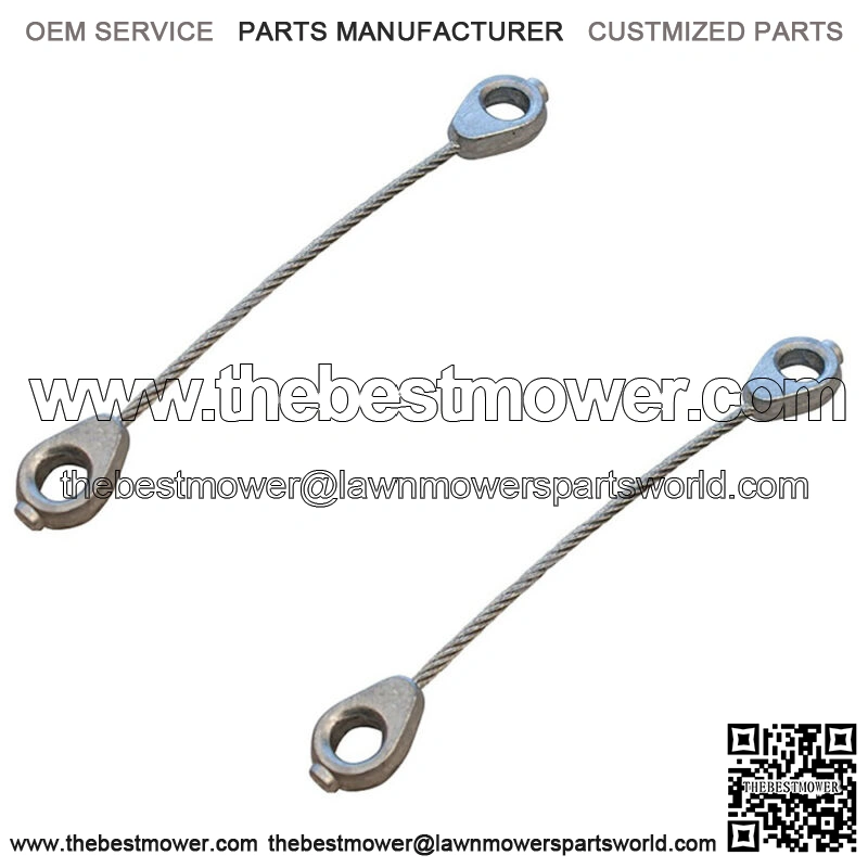 946-0970 10686 2 Pack Deck Lift Brake Cables Fits MTD Fits Cub Cadet Troy Bilt