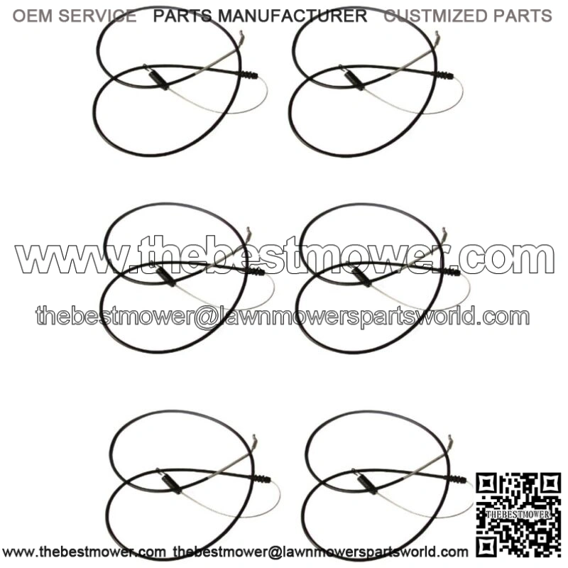 6PK Traction Cable 105-1845 Fits Toro 22" Recycler Front Drive Mowers
