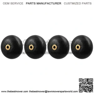 Parts 4 Outdoor (4 Scag Anti-Scalp Wheel Compatible for Turf Tiger Cat Wildcat Cub 481632 10225