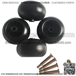 Parts Camp Deck Wheels Replacement 753-04856A Fits Cub Cadet RZT50 RZT54 LT1050 SLT1554 4 Packs