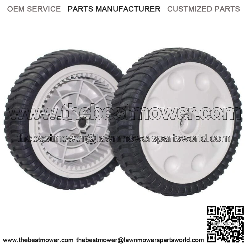 2 Drive Wheel Light Gray Fits Cub Cadet/MTD fits Troy Bilt 734-04018A 734-04018C