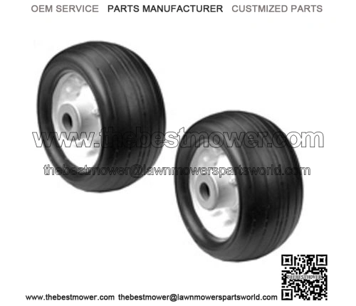 (2) Deck Wheel Fits Toro 63-8400 66-6440 Fits Cub Cadet 734-3195 7343195A Rotary