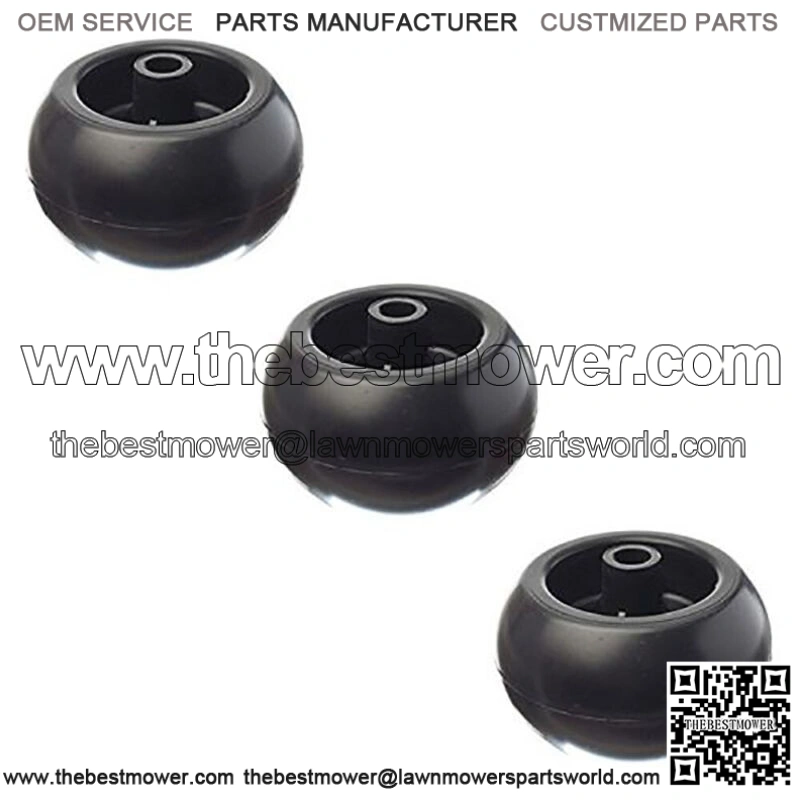 3 Antiscalp Deck Wheels Fits Exmark Fits Toro 68-2730 K5371-42110 1-603299