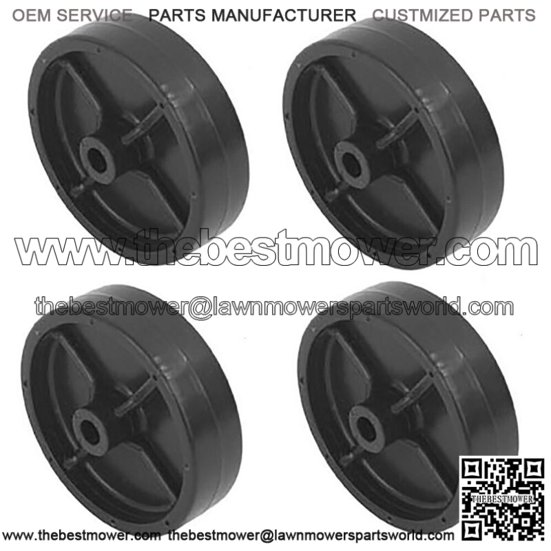 4 Pack Deck Wheel Fits Toro 112-0337 fits MTD 734-0973 fits Troy-Bilt