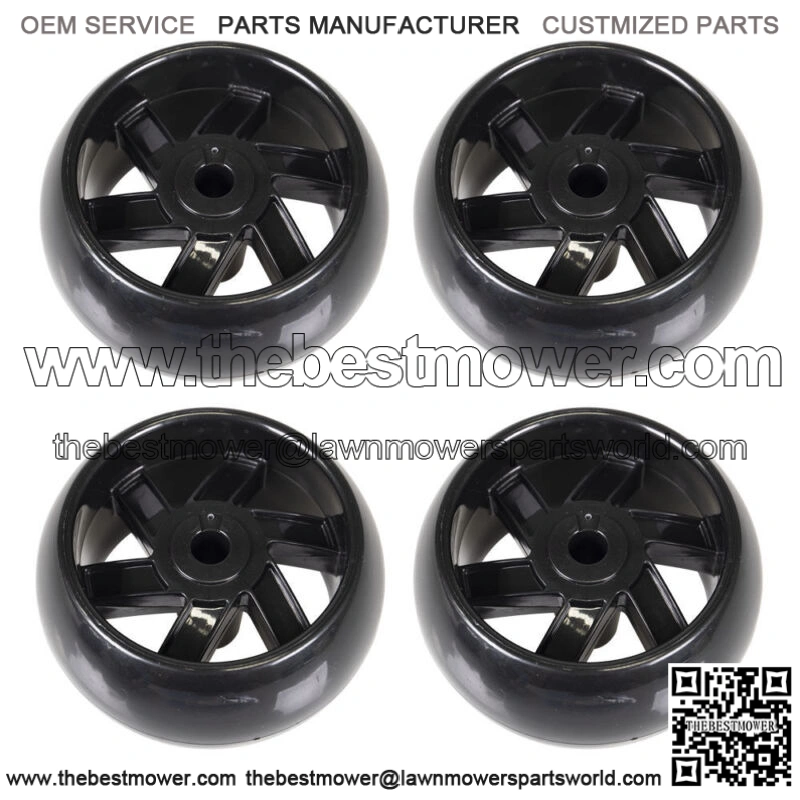 532174873 (4) Deck Wheels for AYP for Craftsman for Snapper for Poulan