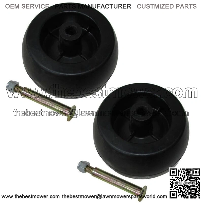 2PK Heavy Duty Riding Lawn Mower Deck Wheels & Bolts for Craftsman 133957 193406