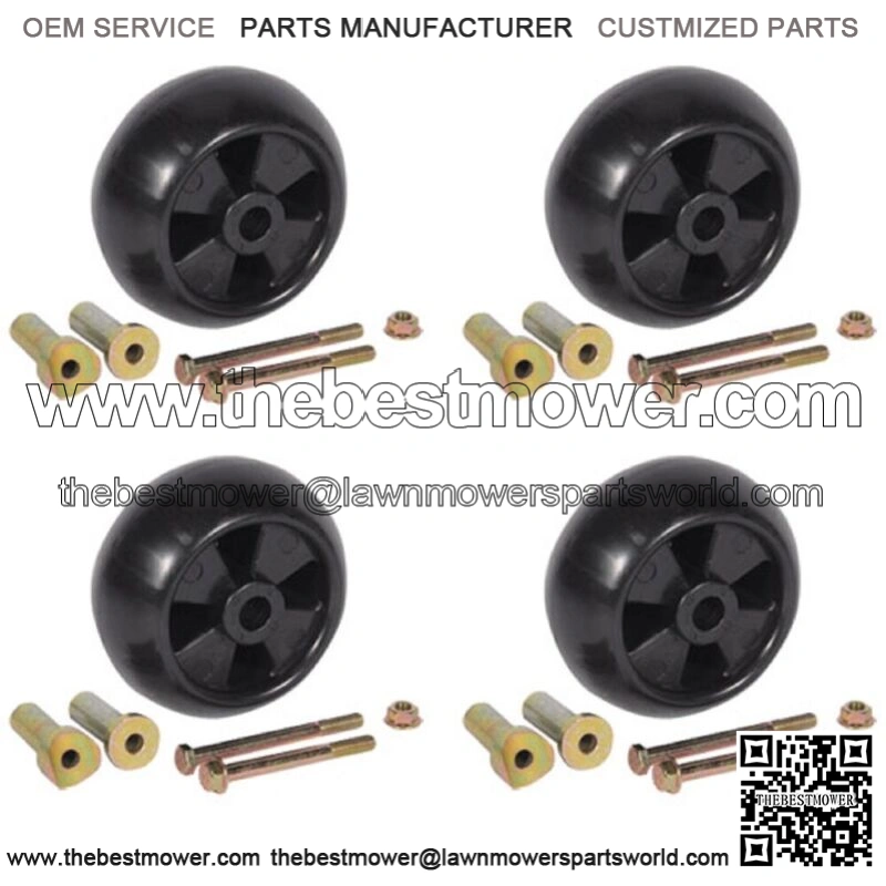 4PK Heavy Duty Riding Lawn Mower Deck Wheel Bolt Nut for Craftsman 133957 193406