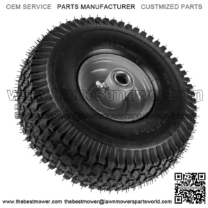 Front 4" Rim & Tire for Snapper Rear Engine Riding Mower 7052268 4.1/3.6-4"