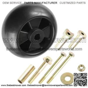 Deck Wheel Kit fits John Deere GX325 GX335 GX345 GX355 44" AM116299 AM133602