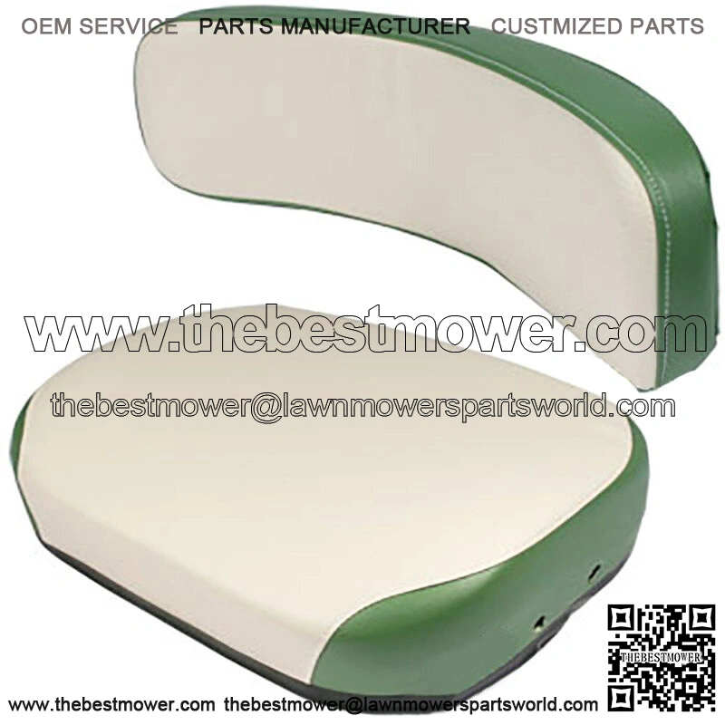 Tractor Seat & Backrest Fits Oliver 1800 1900 White