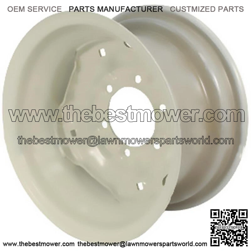 486101R1 8" x 15" 6-Lug Front Wheel Rim For Various Tractor Models