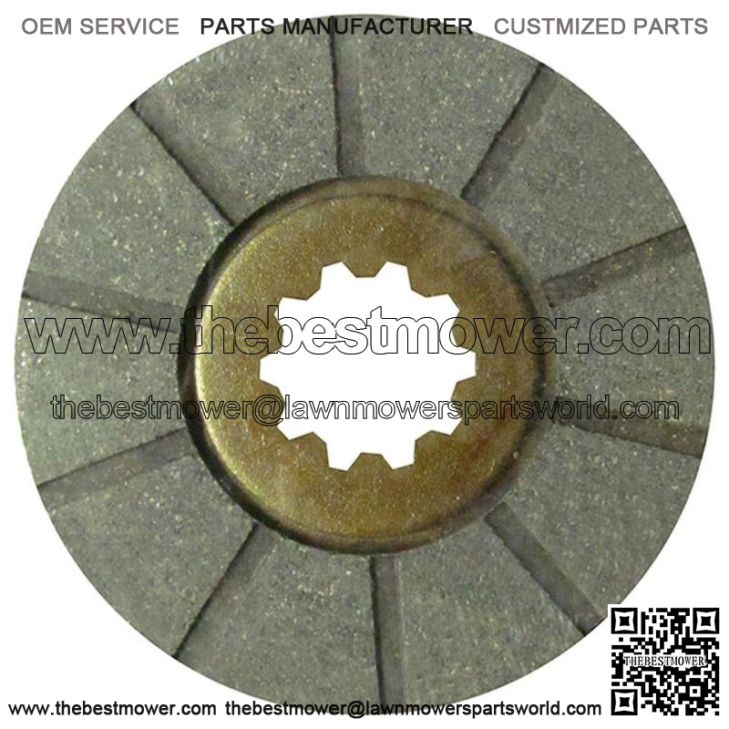 (1) New Aftermarket Brake Disc, 6"10 Spline Fits Case IH Tractors- 368292R92