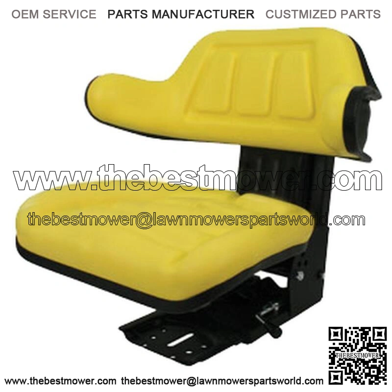 Yellow Tractor Suspension Seat Fits John Deere 5200 5210 5300 5310 5400 5410