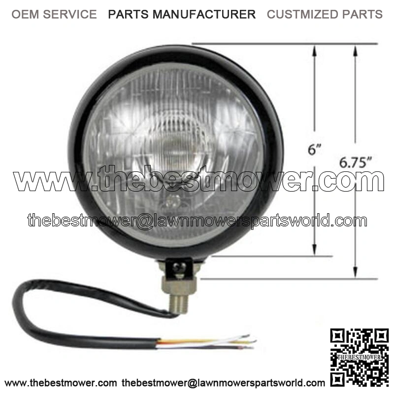 AI HL400B Headlamp Assembly (12 Volt) Fits Case-IH Tractor Fits John Deere Tra