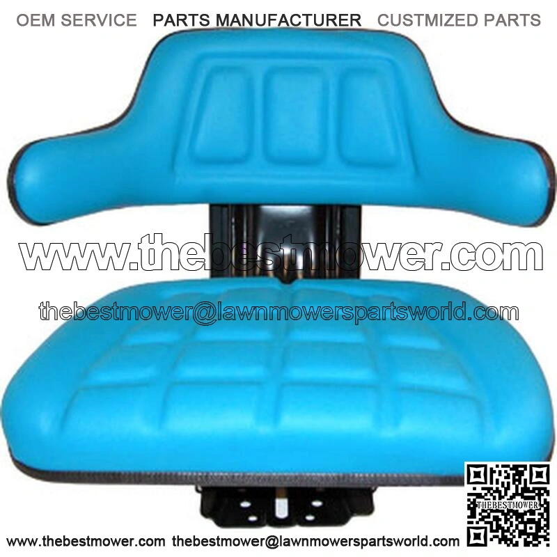 Blue Waffle Style Tractor Suspension Seat Fits Ford/New Holland 2N 8N 9N NA