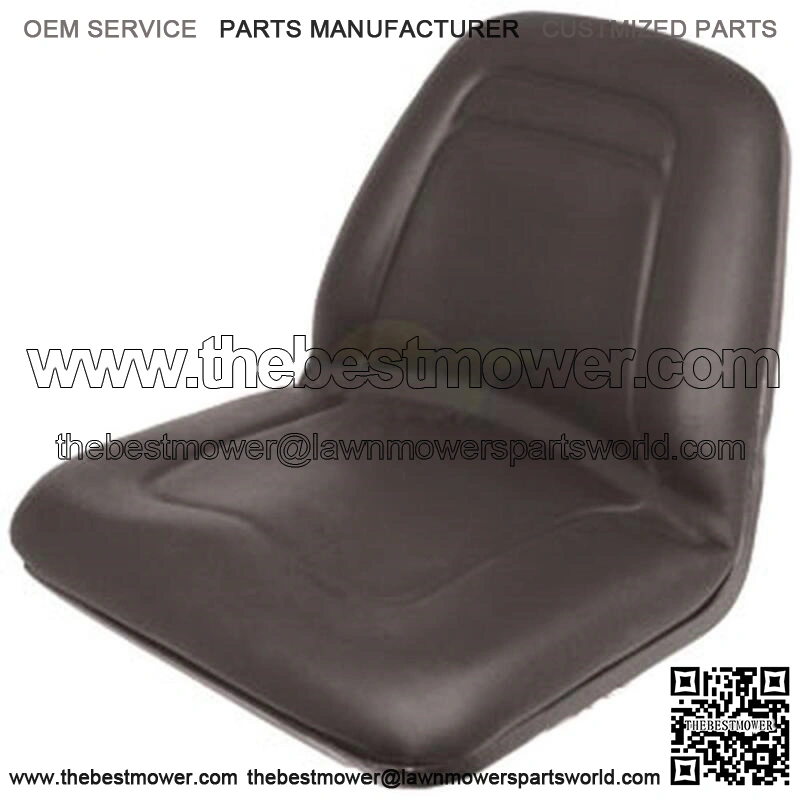 Black Michigan Style Deluxe Tractor Seat Fits Allis Chalmers