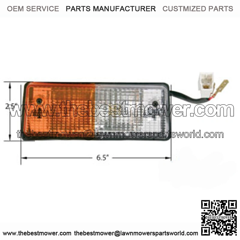 1425884M93 New Tractor RH Front Side Lamp Fits Massey Ferguson 254-4 274-4 294-4