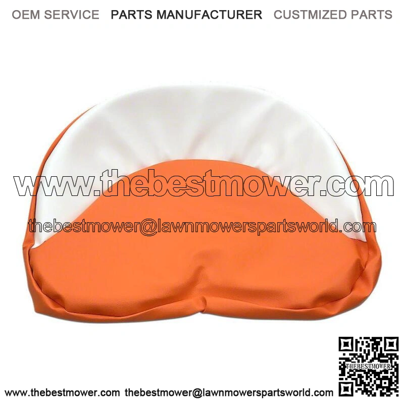 Orange & White Tractor Seat Pad MIS006AC Fits Case Models V VAO 320 430 530