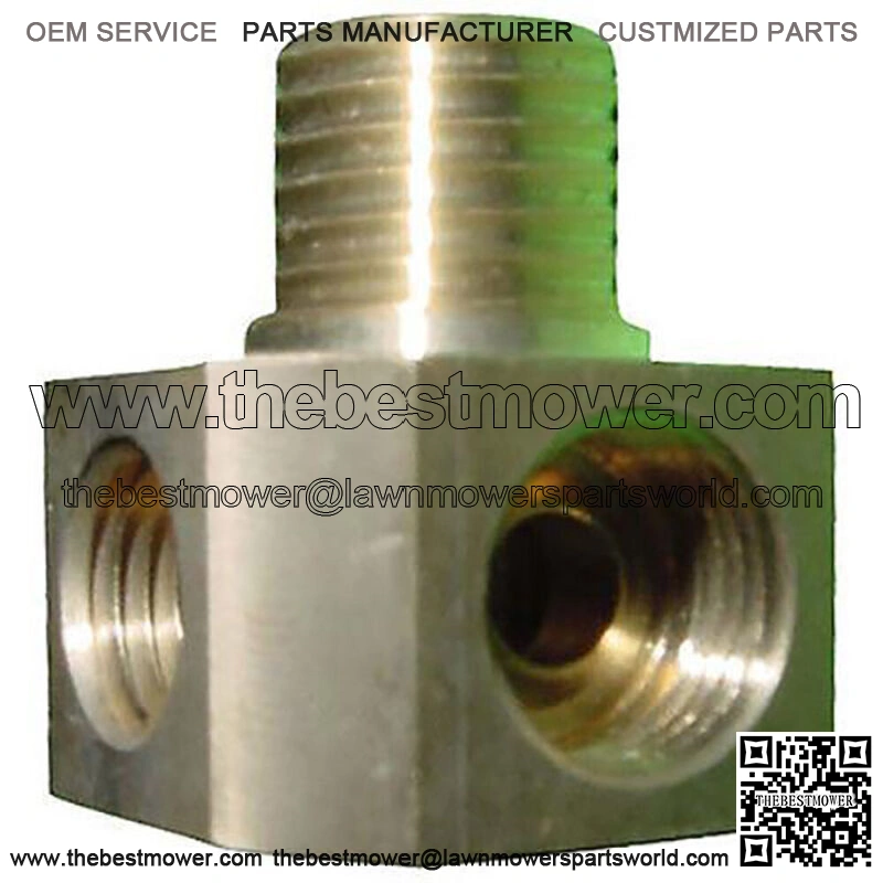 Engine Oil Gauge Line To Block Fitting Terminal 9N6722 Fits Ford Tractor 2N 9N