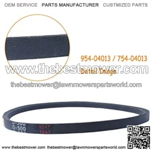 954-04013 Belt with 754-04014 Belt Kit for Compatible with MTD Compact Snowthrowers 2007 and Newer Replacement 754-04013, 954-04014, Snowthrower Auger Drive V Belt (2 Pack)