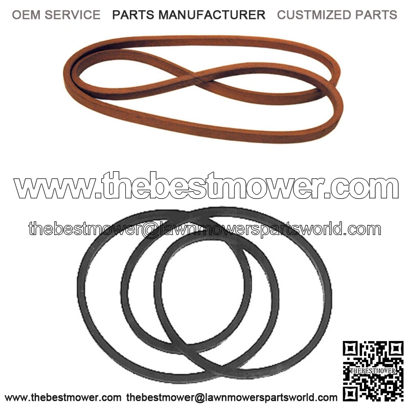 Set of 2 Variable Speed Belts 42" fits MTD LT175 fits Troy-Bilt Pony +