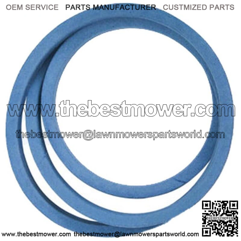 A-B60K Made With Aramid Blue V-Belt (5/8" X 63") Fits Honda