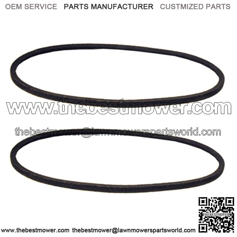 2PK Mower Deck Belt Fits Toro Fits MTD 106-2173 Fits Cub Cadet 754-0197 954-0197