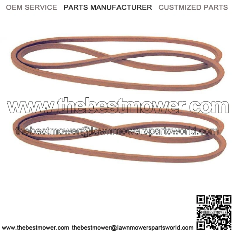 2PK 157" 1/2" Deck Belt fits Craftsman, Simplicity, Snapper 7103789YP 7103789