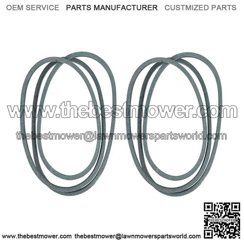 2 Mower Deck Belt 144200 532144200 Fits Husqvarna Fits Craftsman 1/2x88