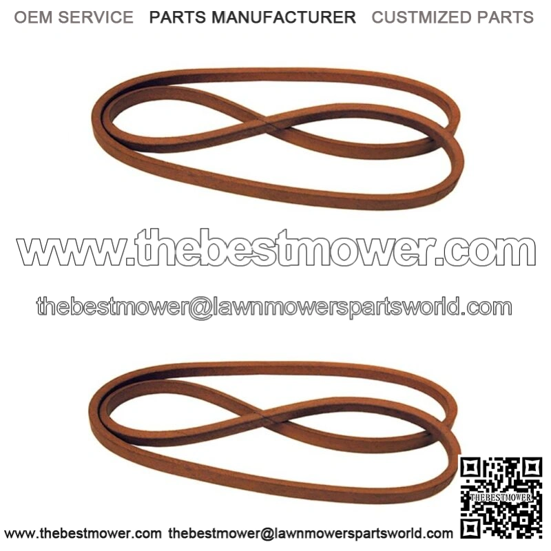 2 Pack Lawn Mower Belt fit Craftsman 144959 138255 130801 532144959 532138255