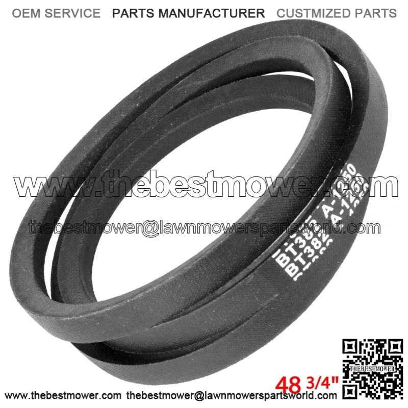 Transmission Belt for John Deere Gx95 1993 1994 1995 M81805 M94020 48-3/4"X1/2"