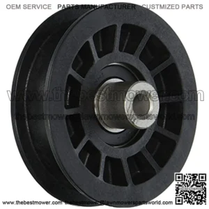 MaxPower 332514B Flat Idler Pulley for Poulan, Husqvarna, Craftsman replaces OEM #194327, and 532-194327