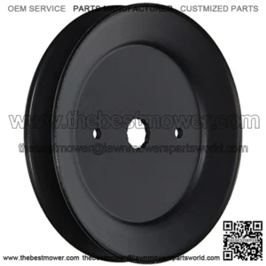 332512B Spindle Pulley Replaces Craftsman/Husqvarna/Poulan, 129861, 153535, 173436, 177865, 532129861, 532173436, 532153535, Black