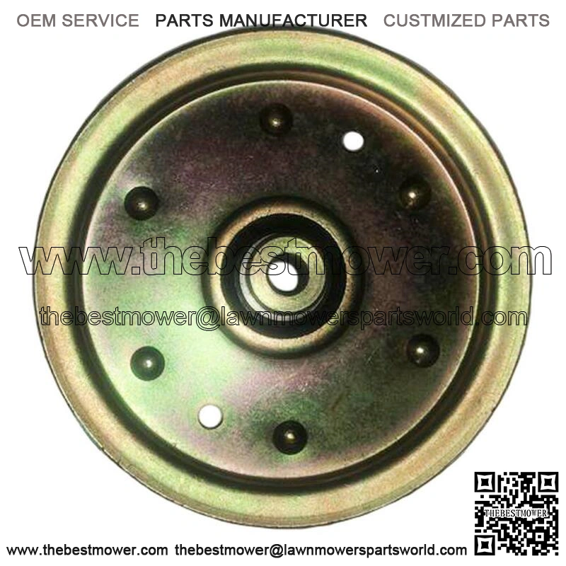 Zinc Coated Metal Flat Idler Pulley Fits Troy-Bilt Pony Big Red Horse Colt XP