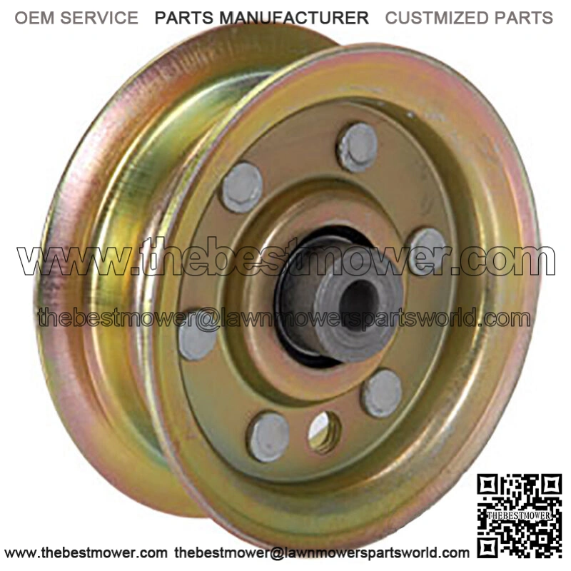 173437 532173437 165888 Flat Idler Pulley for Craftsman Poulan Husky Fits Husqva
