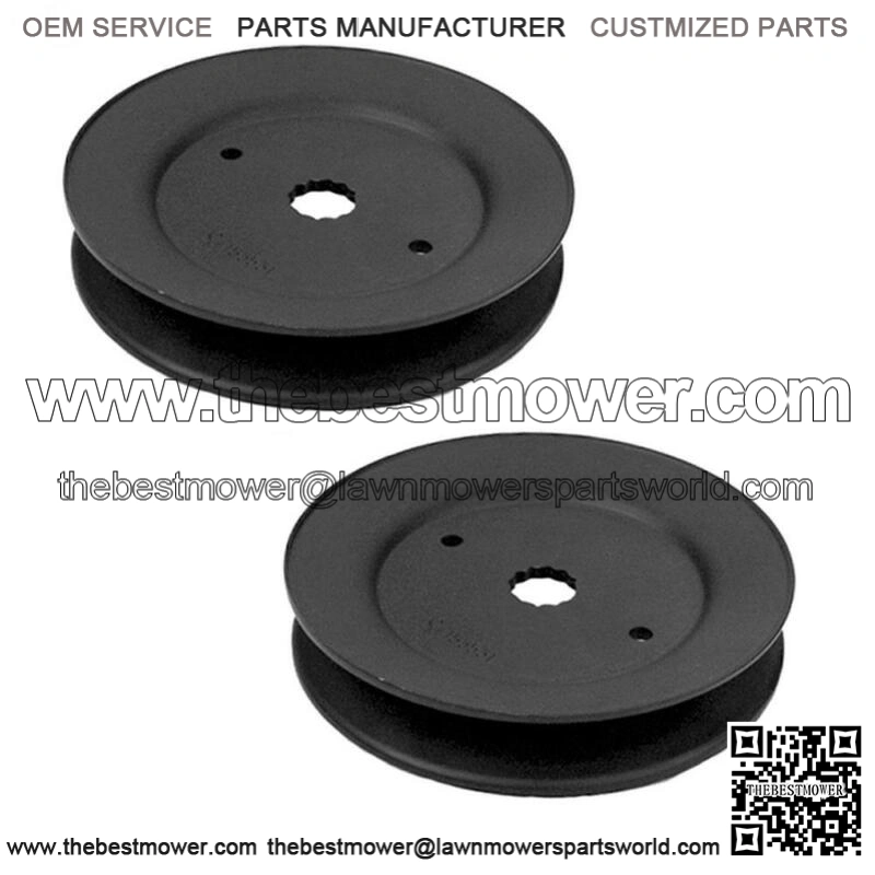 2 Craftsman 42" 50" 54" Mower Deck Mandrel Pulley 173436 153535 532153535 129861