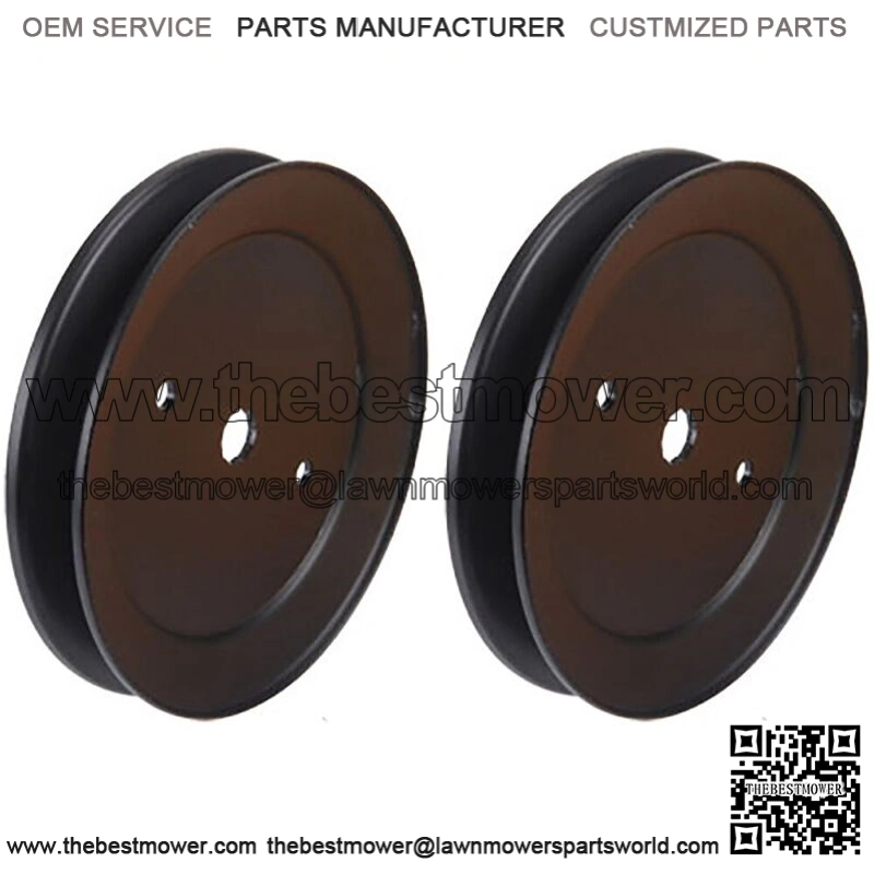 Set of 2 Spindle Pulleys Fits Craftsman 42" & 46" Decks 197473 195945