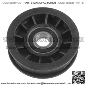 Flat Drive Idler Pulley 3" For MTD Craftsman G8300 G8600 2017-2018 756-05032