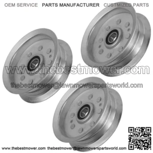 Deck Large Idler Pulley Sheave For John Deere 190C LA175 100 Series Tractor Qty3