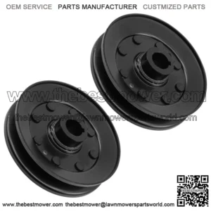 Deck Spindle Pulley For John Deere 140 314 316 317 318 322 330 332 420 50" Qty 2