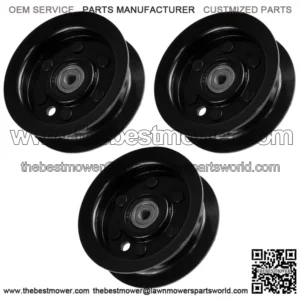 3 Flat Idler Pulley For Toro SW5000 MX5050 MX6050 50" Deck 132-9420 1329420