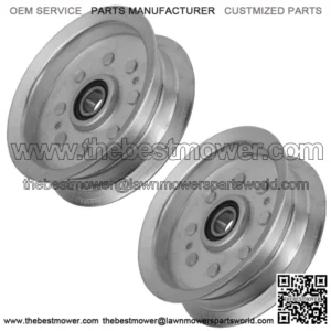 Deck Large Idler Pulley Sheave For John Deere 145 D170 100 Series Tractor Qty 2