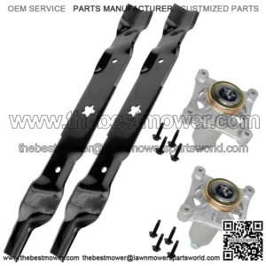 Deck Spindle Blade Rebuild Kit for Husqvarna LTH151 LTH1438 LTH19538 Deck Kit