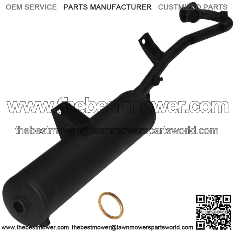 Exhaust Muffler Pipe W/ Gasket for Honda TRX300FW Fourtrax 300 4X4 1993-2000 (Fits: Honda)