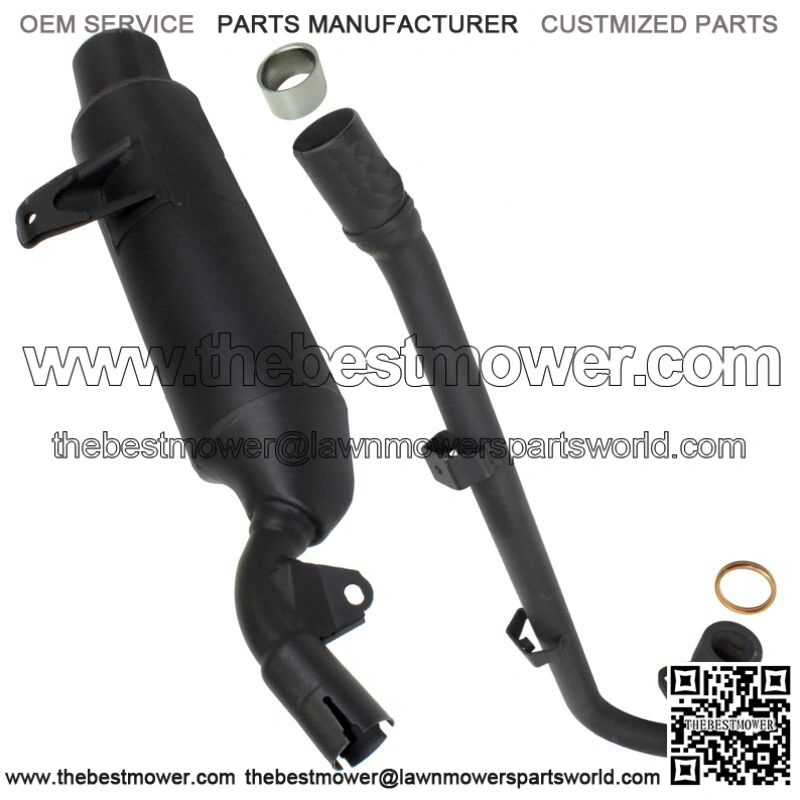 Exhaust Muffler W/Exhaust Pipe & Gaskets for Honda TRX300EX Sportrax 300 93-2008 (Fits: Honda)